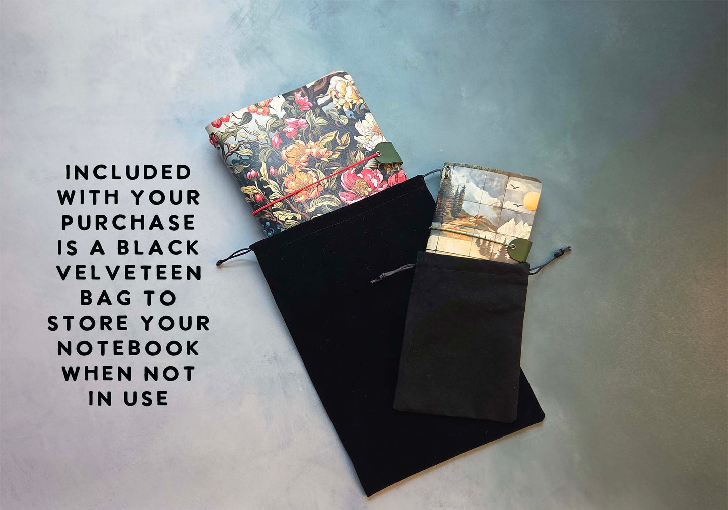 Leather Traveler's Notebook - Asiatic Arbor - A5, Standard, Field Note Sizes