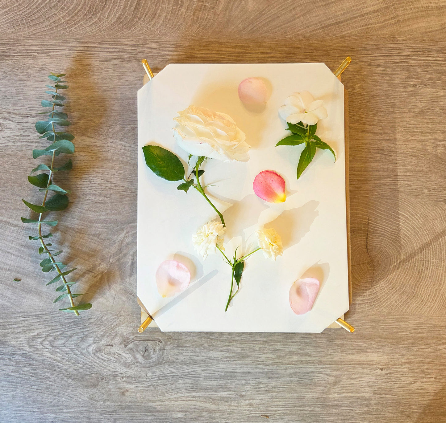 Custom Engraved Wooden Flower Press Kit: Personalized Herbarium