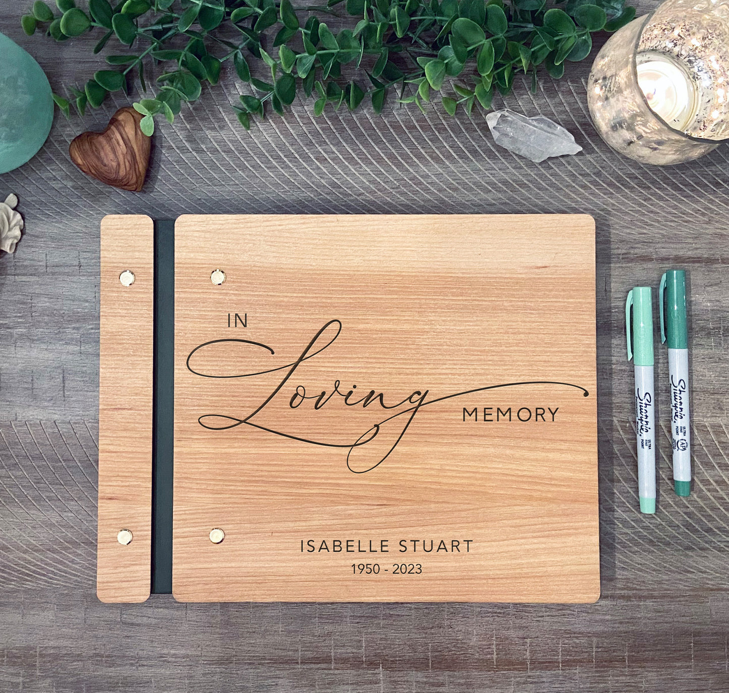 In Loving Memory Memorial Book
