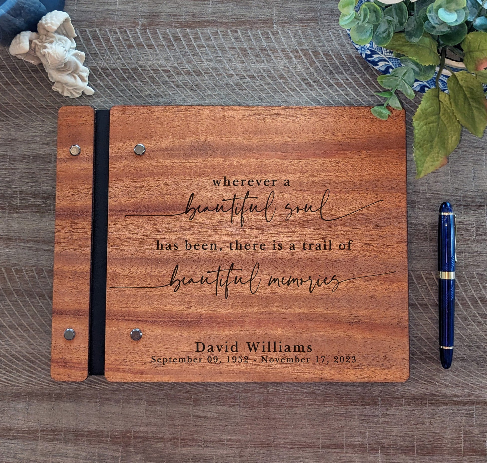 Beautiful Soul Memorial Book - Dragon Forged Studios