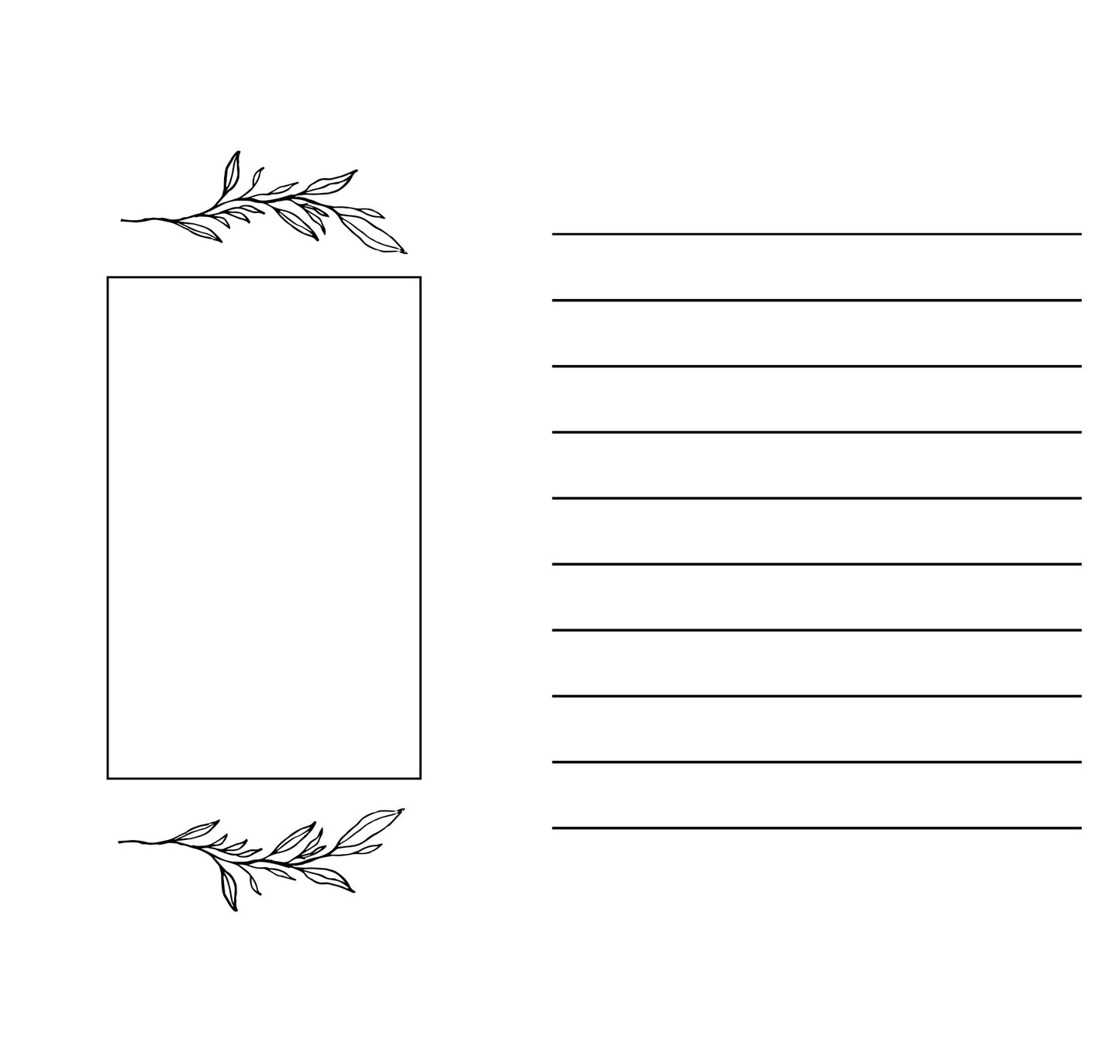 Printed Paper on White Cardstock - Dragon Forged Studios