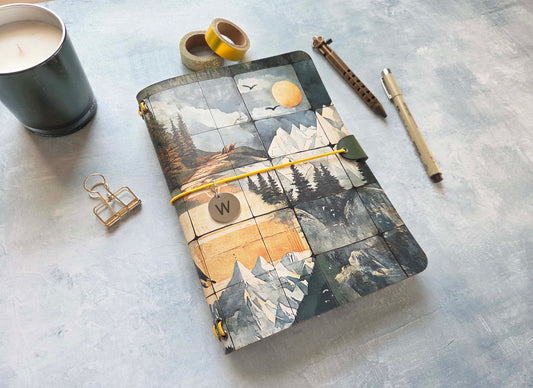 Leather Traveler's Notebook - Eagle Valley - A5, Standard, Pocket Field Note