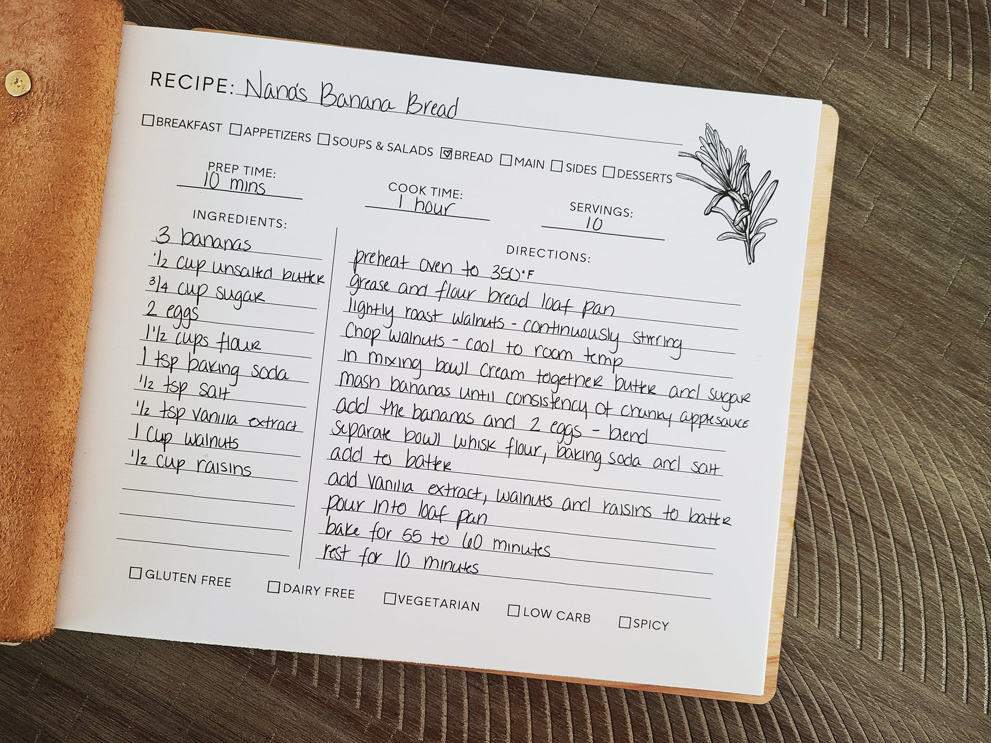 Recipe Book, Made with Love - Dragon Forged Studios