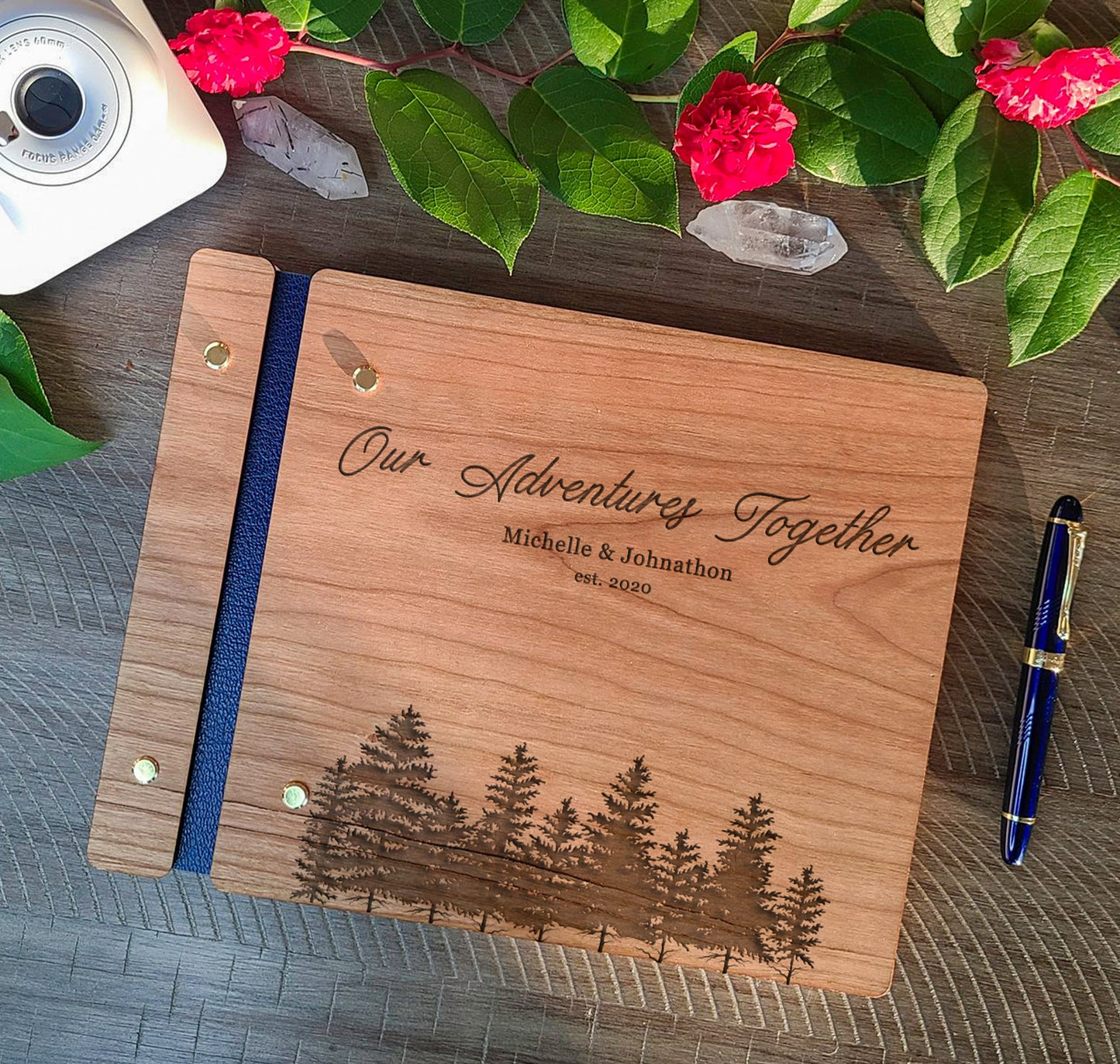 Our Adventures Travel Book with Forest - Dragon Forged Studios