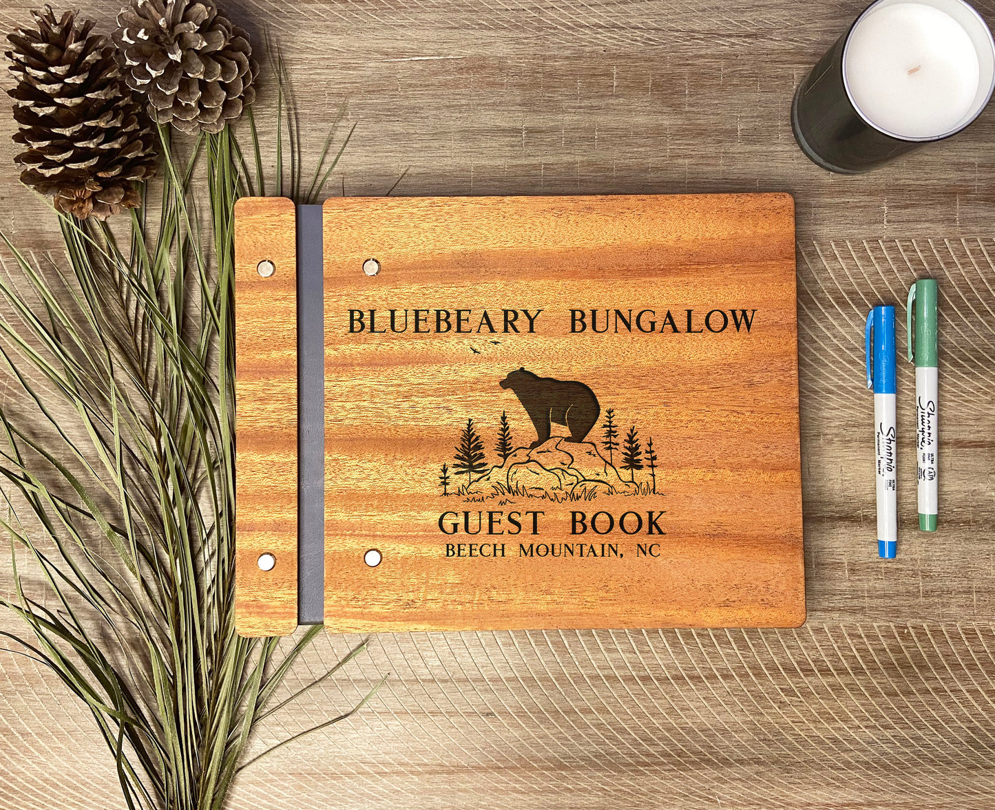 Bear Mountain Lodge Rental Guest Book