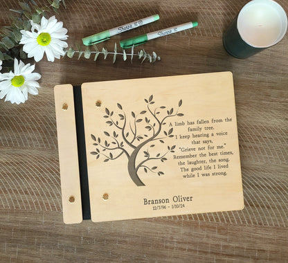 Fallen Limb Memorial Book