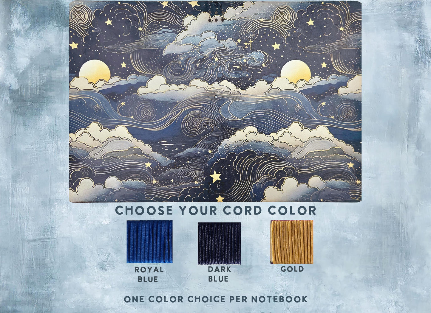 Leather Traveler's Notebook - Celestial Journal