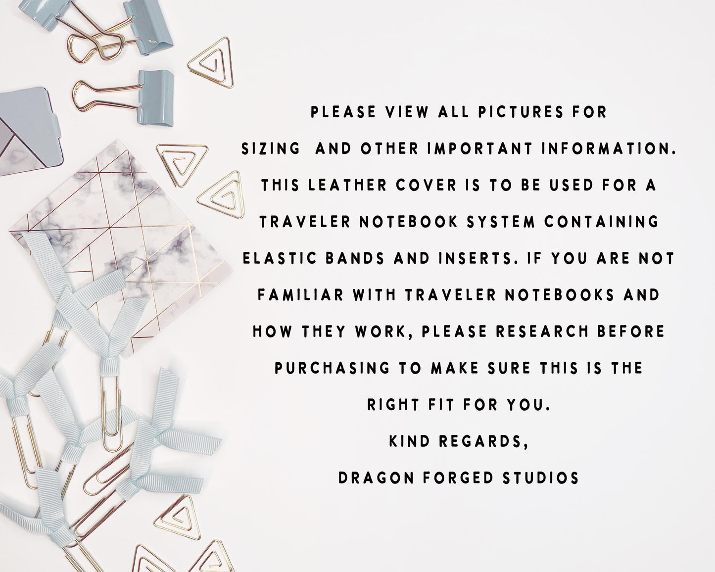 Blue Mountains leather traveler's notebook cover