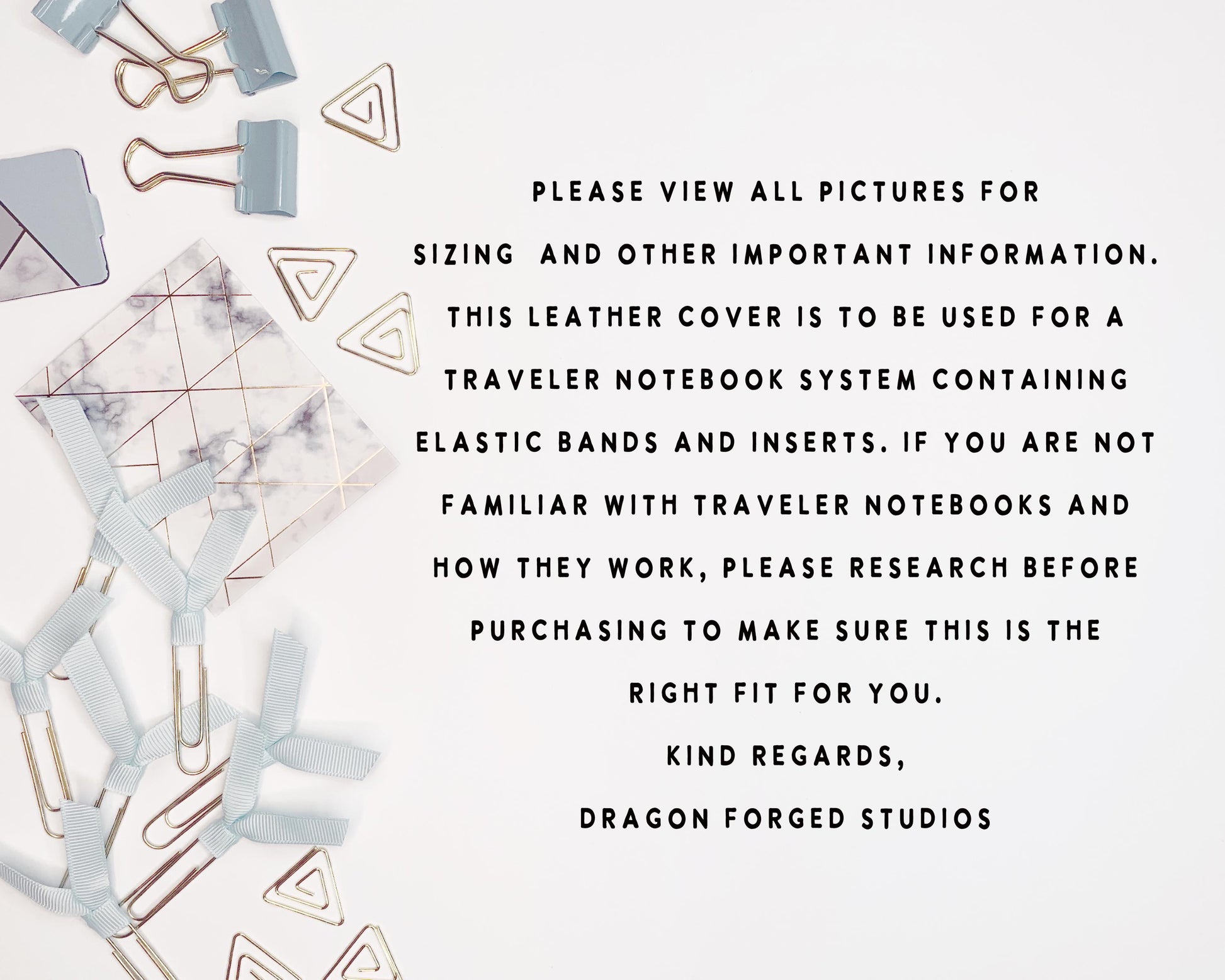 Blue Mountains leather traveler's notebook cover