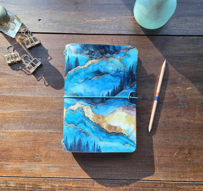 Agate Forest leather traveler's notebook cover – photo 15