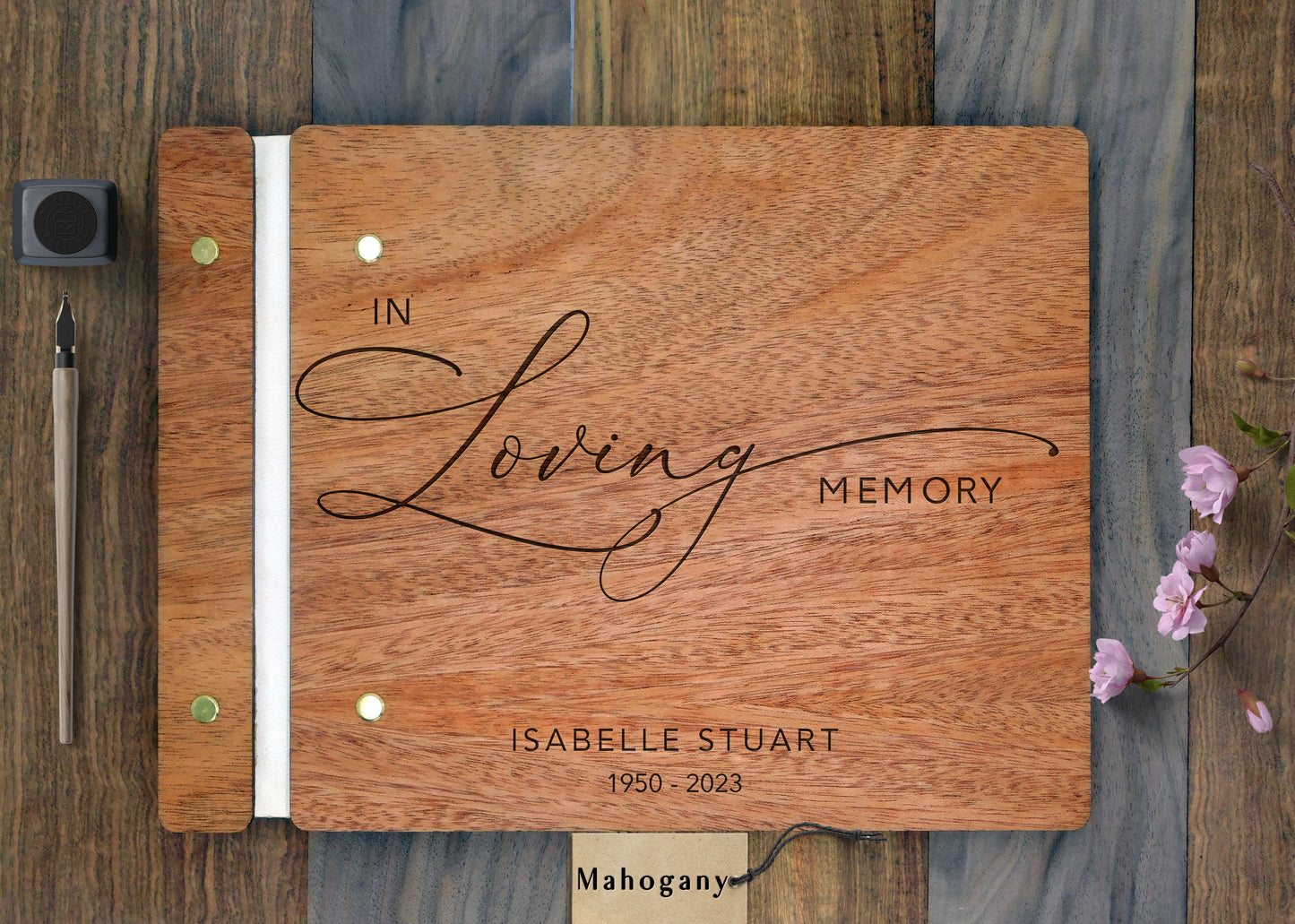 In Loving Memory Memorial Book