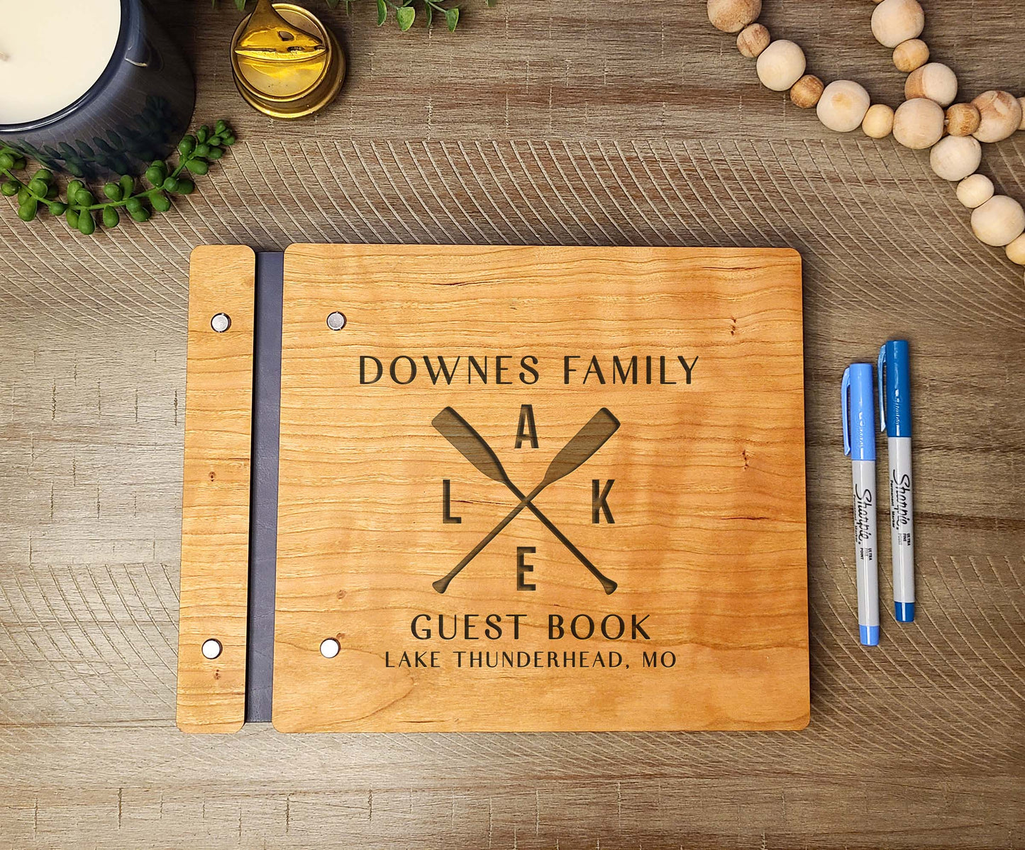 Lake House Rental Guest Book