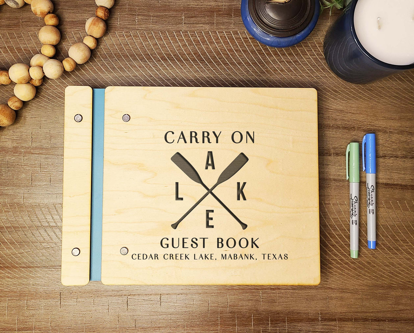 Lake House Rental Guest Book