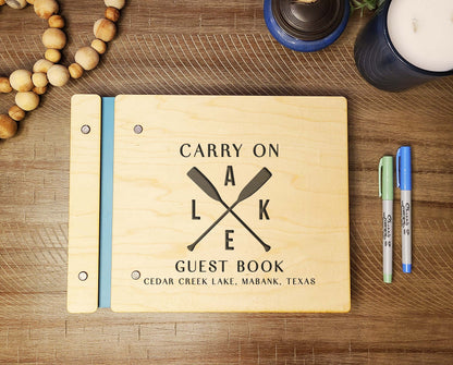 Lake House Rental Guest Book