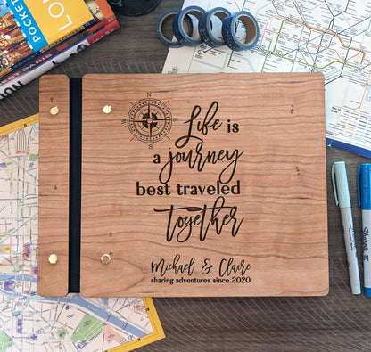 Life is a Journey Adventure Travel Book - Dragon Forged Studios