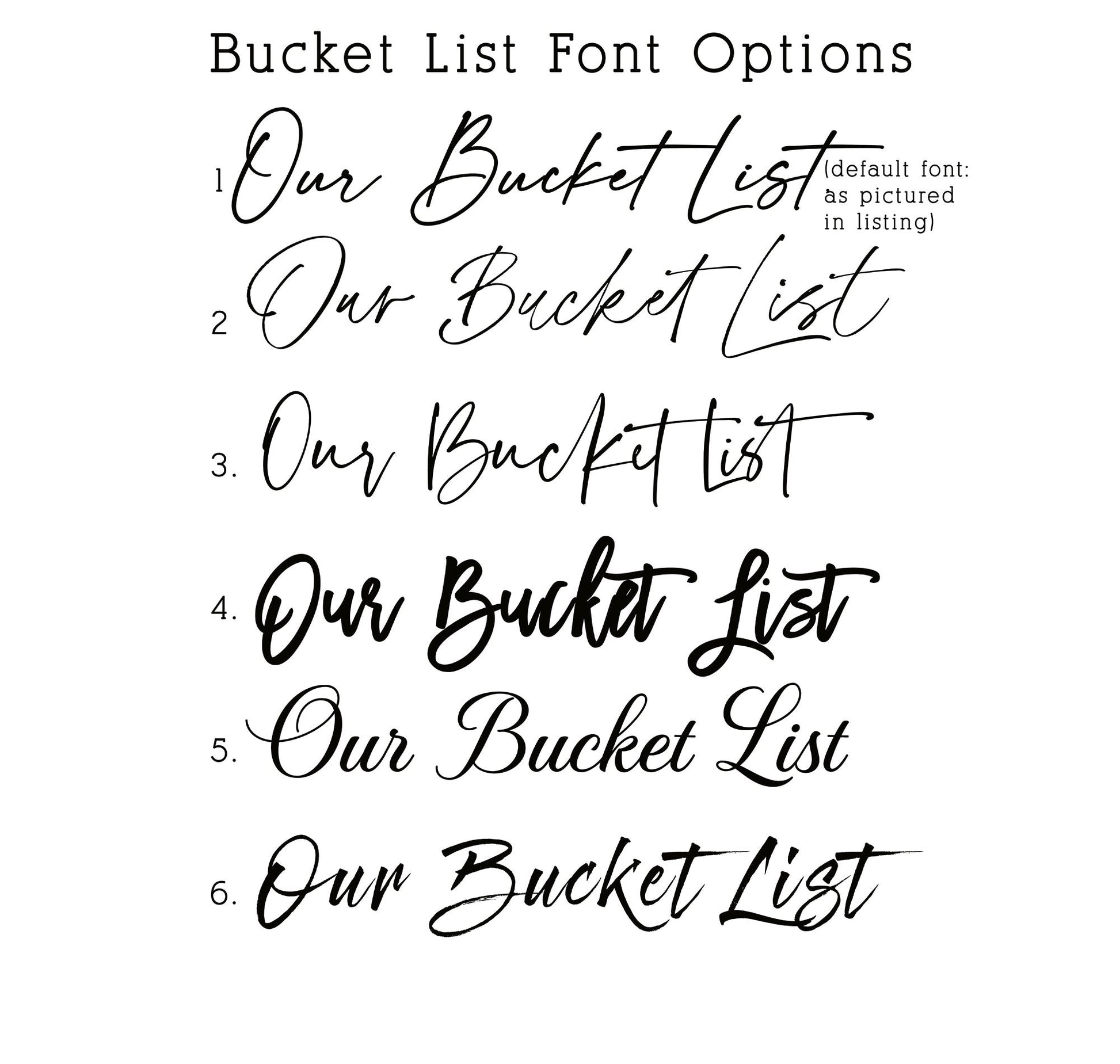Our Bucket List Travel Journal for Couples - Dragon Forged Studios